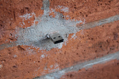 USB aus der Wand